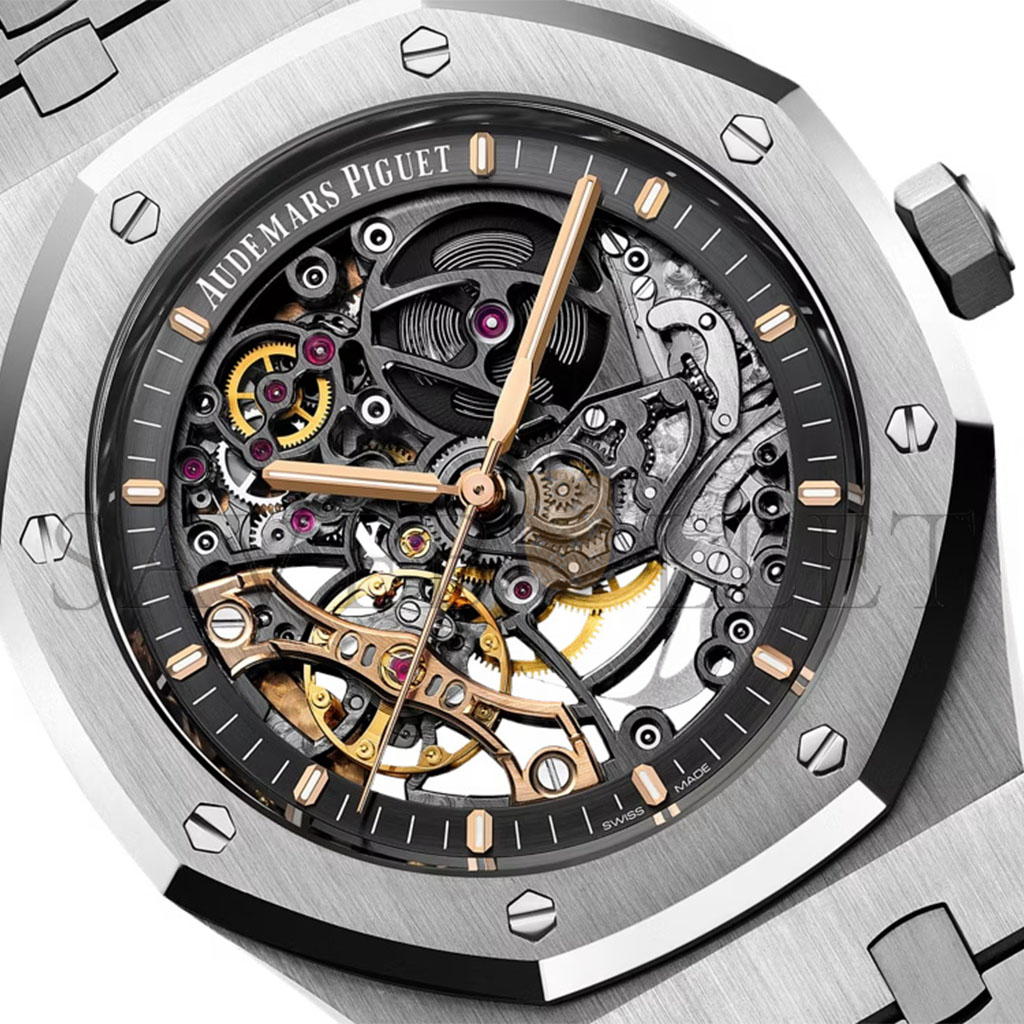 audemars P*g*et royal oak double balance wheel openworked 15407st.oo.1220st.01